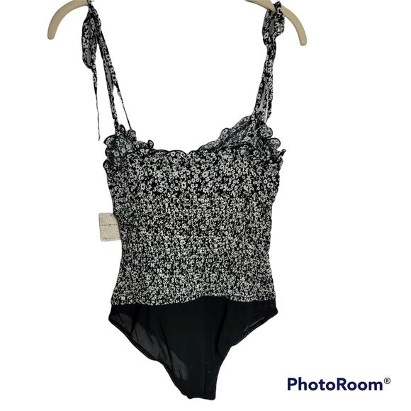 FREE PEOPLE Bardot Bodysuit Size SMALL - Picture 4 of 14